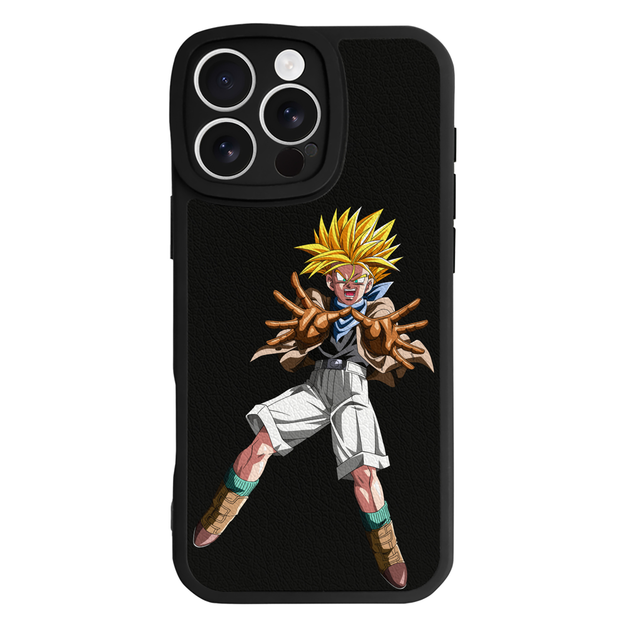 （画像用） ドラゴンボール DRAGON BALL 【iPhone 16シリーズ対応】シリコンスマホケース（レザー調） 材質：シリコン